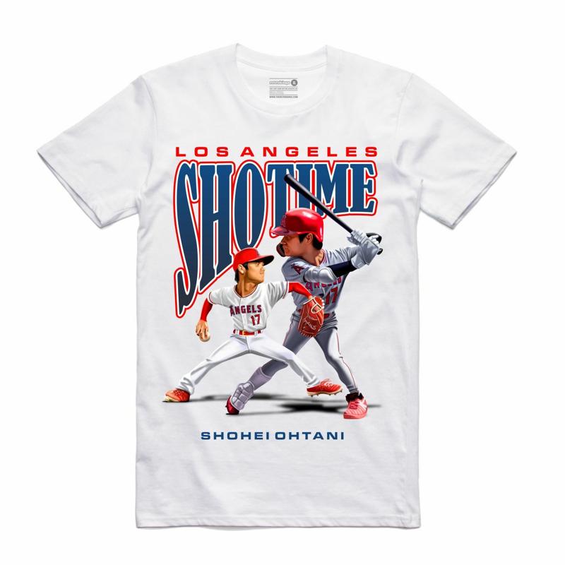 Streetwear Brand For Men - เสื้อยืดสตรีทแวร์รุ่นใหม่ล่าสุด SHOTIME SHOEI VOL1 สีขาว ไซส์เล็กถึงไซส์ใหญ่พิเศษ