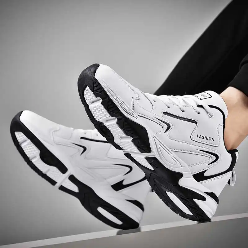 Streetwear Brand Collection - เย็นฤดูใบไม้ผลิ GYM รองเท้าผ้าใบ Casual Loafers Mens