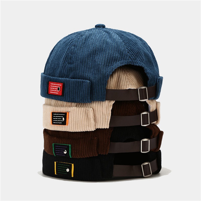 Streetwear Brand Vintage - หมวกบีนนี่วินเทจ แบรนด์ดัง สำหรับผู้ชายและผู้หญิง ฤดูใบไม้ผลิ ฤดูใบไม้ร่วง หมวกทรงแลนด์ลอร์ด