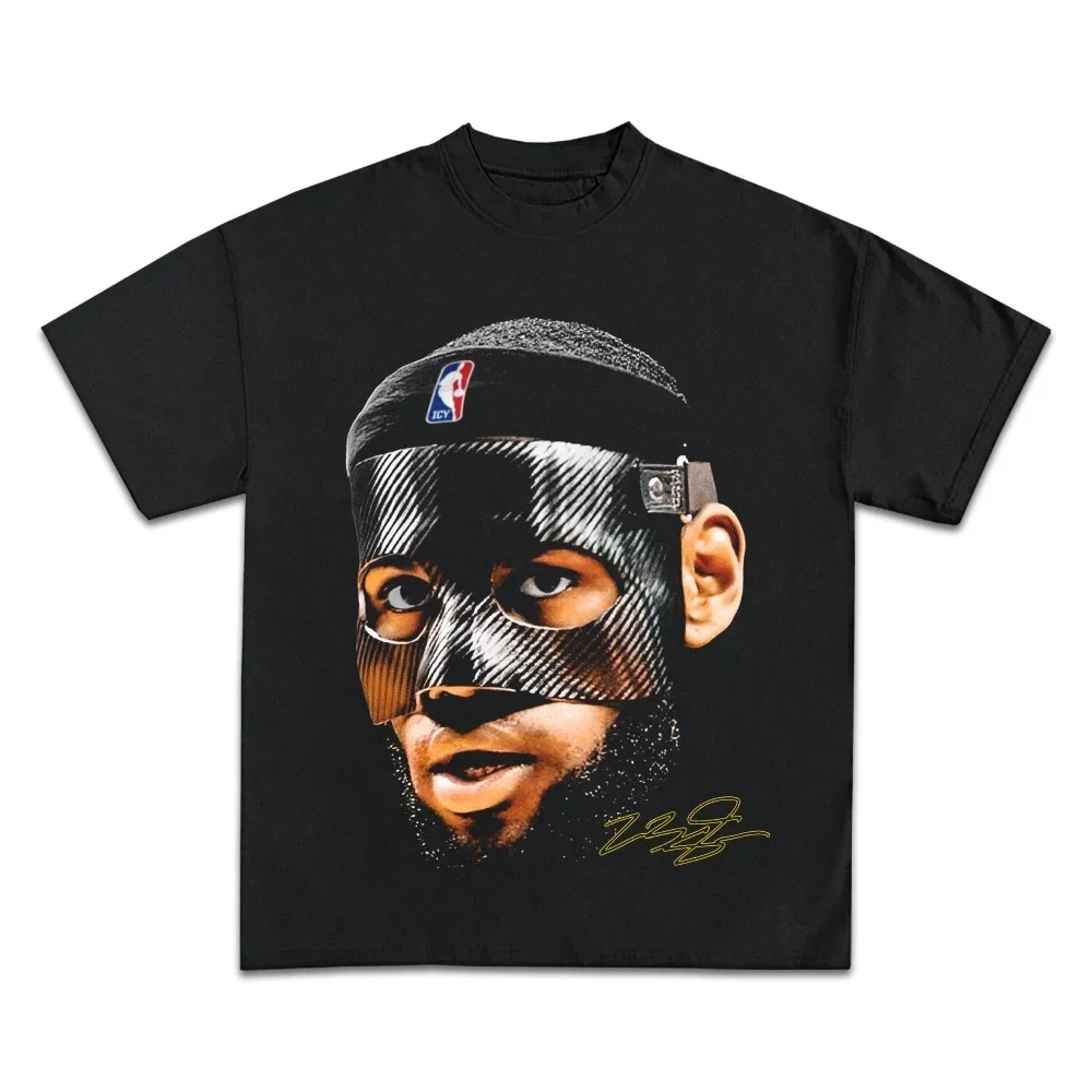 Lebron James บาสเกตบอล Star T  - Streetwear Brand Vintage บทวิจารณ์และราคา