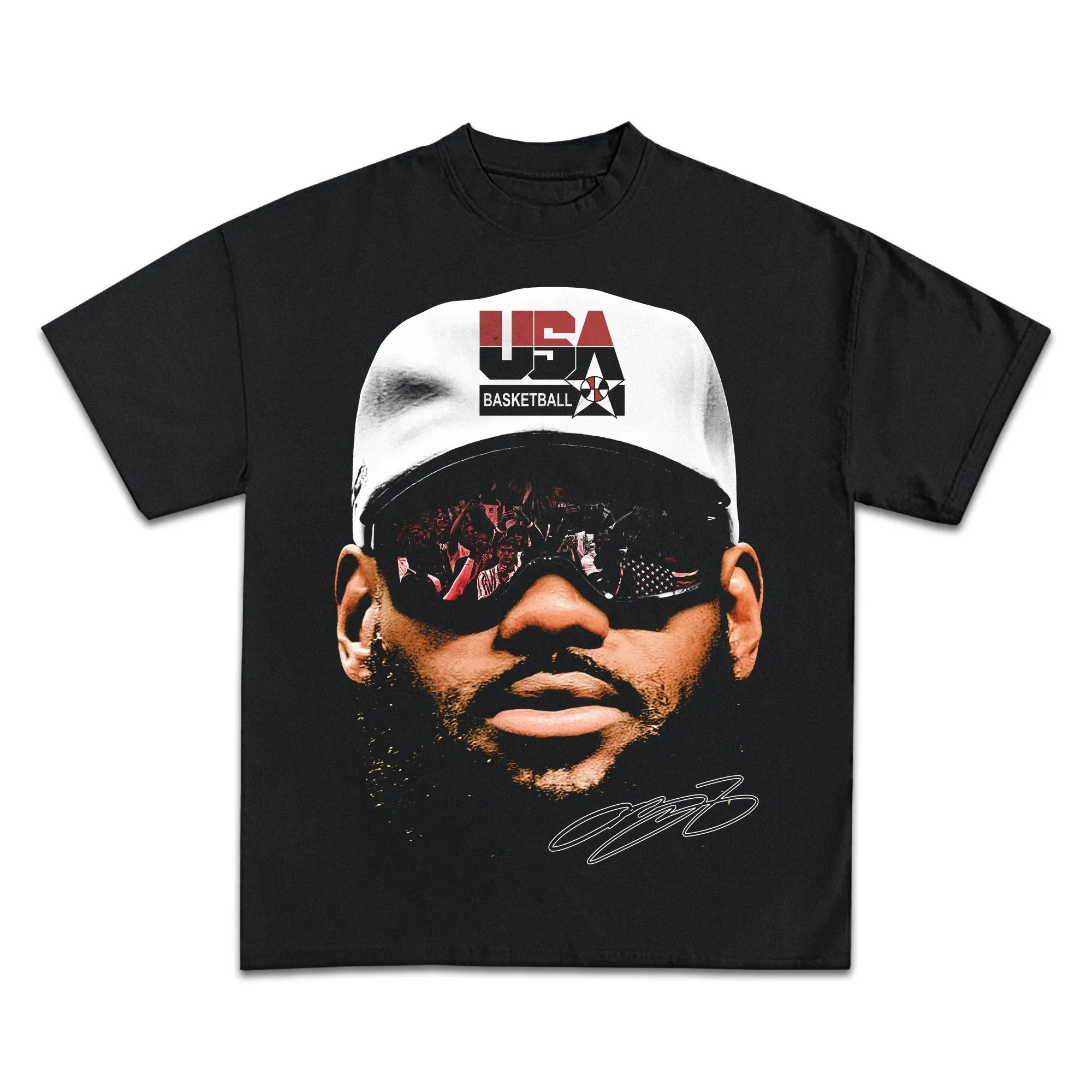 Lebron James บาสเกตบอล Star T  - Streetwear Brand Vintage บทวิจารณ์และราคา