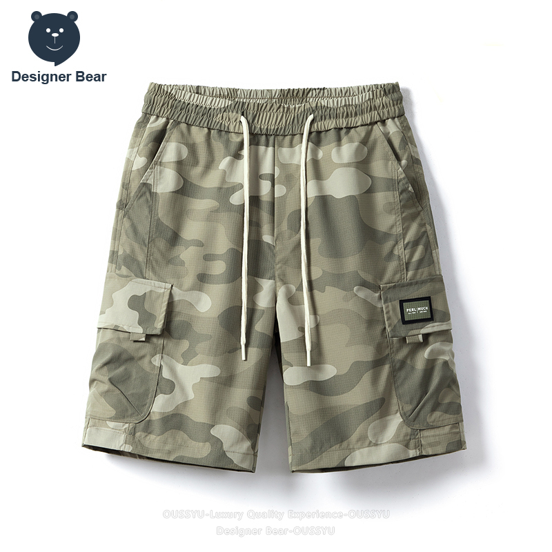 กางเกงขาสั้นคาร์โก้ลายพรางสำหร - Streetwear Brand For Men บทวิจารณ์และราคา