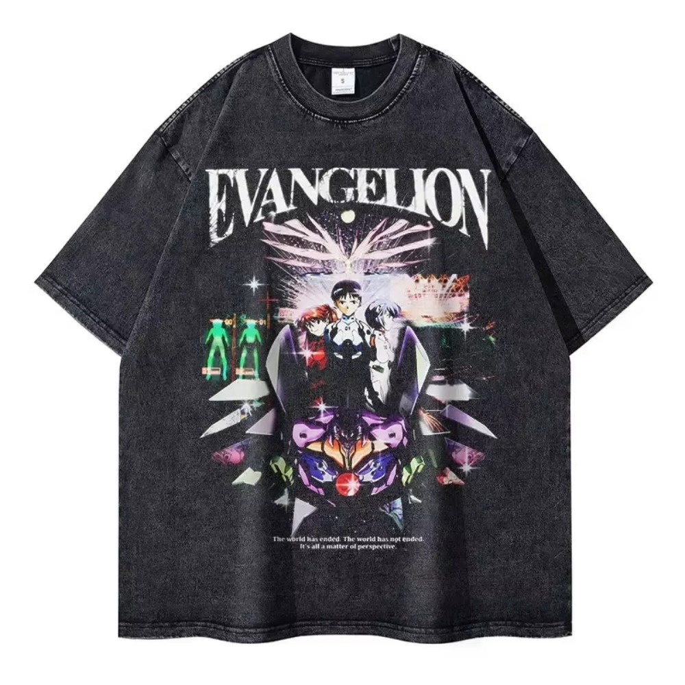 เสื้อยืดโอเวอร์ไซส์ผู้ชาย เสื้ - Streetwear Brand Vintage บทวิจารณ์และราคา