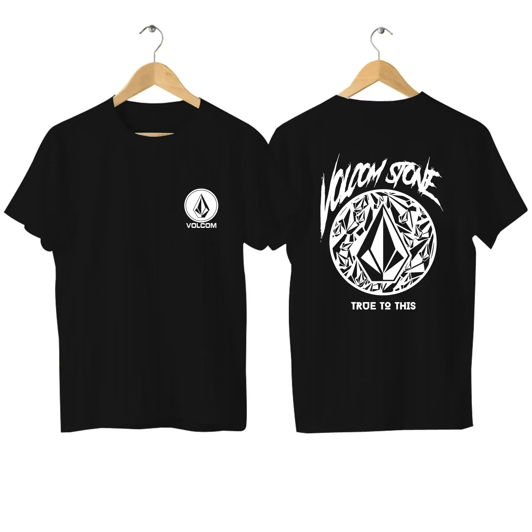 โวลคอม สโตนเสื้อยืดแขนสั้นผ้าฝ - Streetwear Brand Stoned & Co บทวิจารณ์และราคา