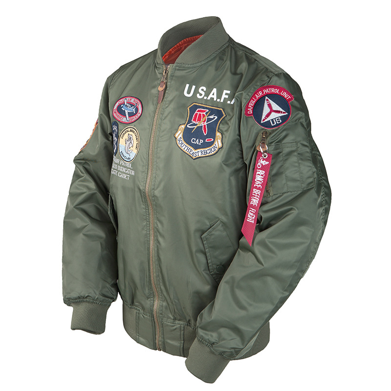 เสื้อแจ็คเก็ตนักบิน MA1 รุ่น T - Streetwear Brand Vintage บทวิจารณ์และราคา