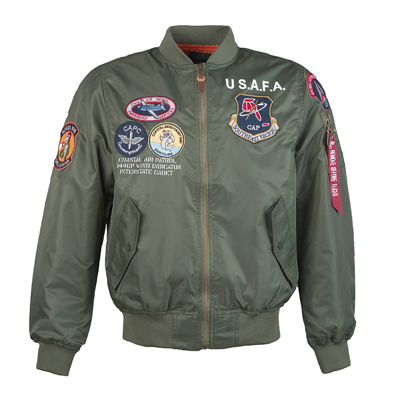 เสื้อแจ็คเก็ตนักบิน MA1 รุ่น T - Streetwear Brand Vintage บทวิจารณ์และราคา