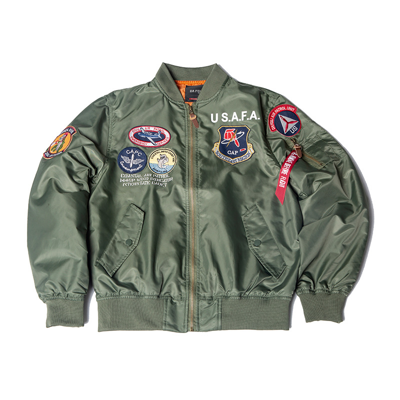 เสื้อแจ็คเก็ตนักบิน MA1 รุ่น T - Streetwear Brand Vintage บทวิจารณ์และราคา
