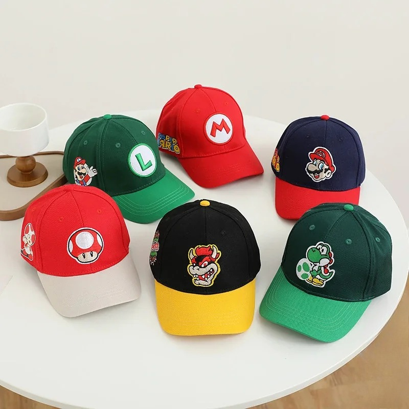 หมวกเบสบอลลายมาริโอ  ฟิกเกอร์โ - Streetwear Brand Hats บทวิจารณ์และราคา