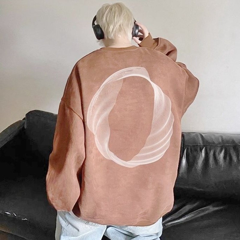 เสื้อสเวตเชิ้ตบุขนสไตล์อเมริกั - Streetwear Brand Cheap บทวิจารณ์และราคา