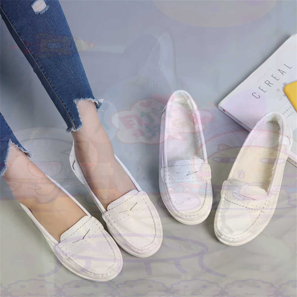 Soft SLIP-ON สตรีขนาดใหญ่รองเท - Streetwear Brand Cheap บทวิจารณ์และราคา