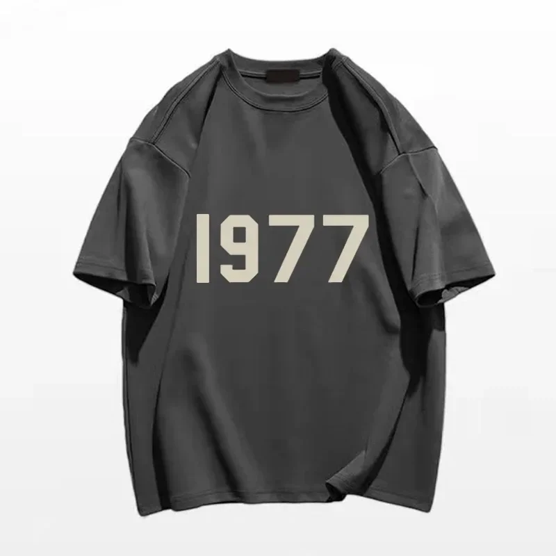 เสื้อเชิ้ตผ้าฝ้ายพิมพ์ลายแบรนด - Streetwear Brand Vintage บทวิจารณ์และราคา