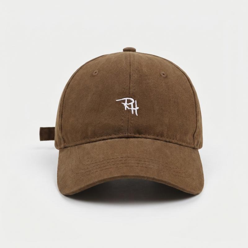 หมวกเบสบอลปักตัวอักษร RH ปรับข - Streetwear Brand Hats บทวิจารณ์และราคา